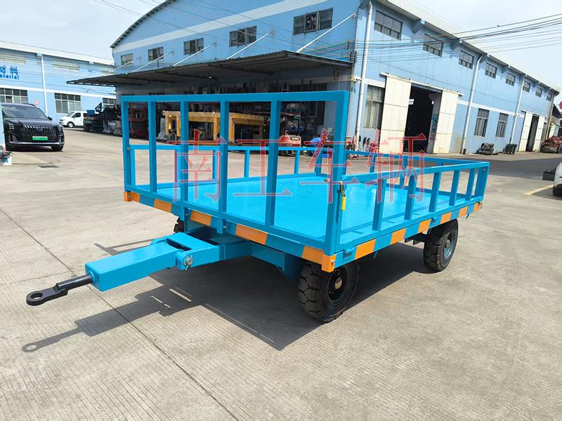 5吨下翻式护栏IM在线（中国） 牵引全挂工具拖车