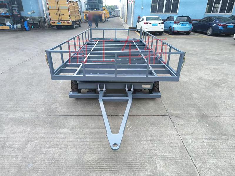 4吨骨架式牵引IM在线（中国） 带下翻护栏工具拖车