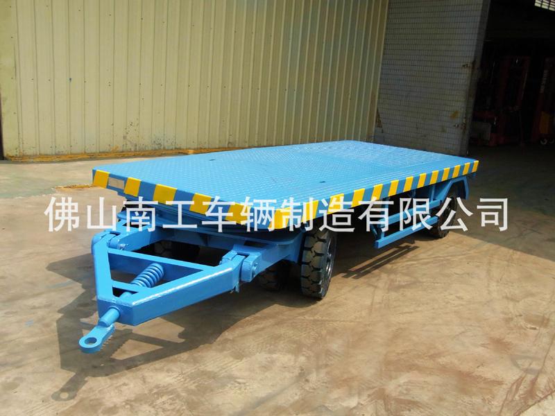 叉车牵引工业平板车 工厂车间周转用10吨IM在线（中国）